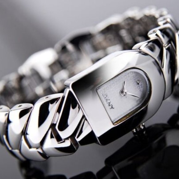 NWT DKNY NY4225 Analog Silver StainlessSteel Watch main image 6